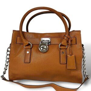 Michael Kors 2way One Shoulder Leather Handbag Shoulder Bag A4 Brown